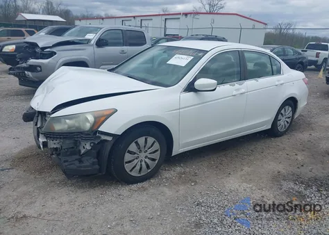 2010 Honda Accord 2.4 Lx из США, поврежденный, VIN 1HGCP2F38AA190312